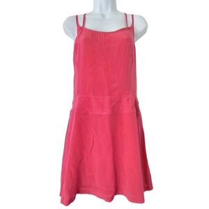 Walter by Walter Baker Silk Dress Pink Sleeveless A-Line Spaghetti Strappy Y2K 4